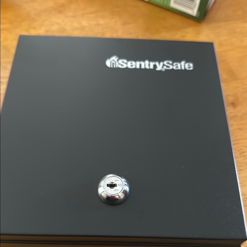 Black Electronic Safe